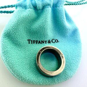 Tiffany & Co. Authentic 925 Sterling Silver Metropolis Band Ring